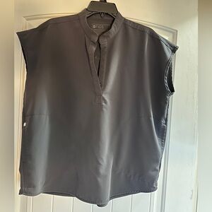 Figs Rafaela Charcoal Top